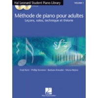 Methode de Piano Pour Adultes Vol 1 + 2 Cd