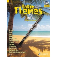 Latin themes for oboe +  cd