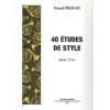 40 Etudes de style pour cor