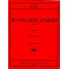 40 Etudes mélodiques op 31 Volume 1
