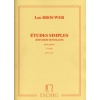 Etudes simples 1ère Série (1-5)