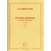 Etudes simples 1ère Série (1-5)