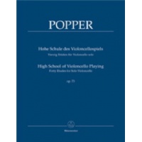 40 Etudes pour violoncelle seul op 73