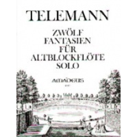 12 Fantasien  Altblockflöte solo