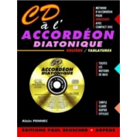 CD à l'accordéon diatonique + cd