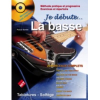 Je débute la guitare basse + CD