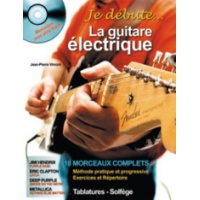 Je débute la guitare electrique + CD