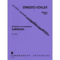 20 leichte und melodische Lektionen op. 93  Heft 2